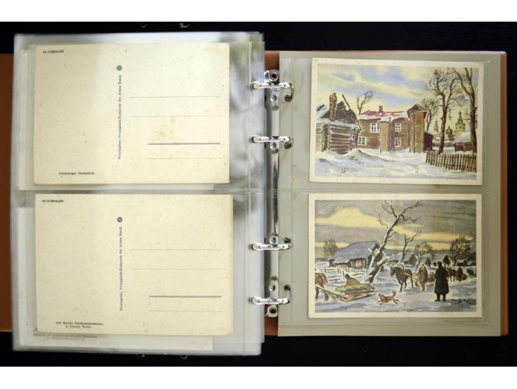 PROPAGANDAKARTEN: 1919/1945, umfangreiche Sammlung mit  über 1000 ungebrauchten und gebrauchten Karten inkl. einigen Werbe- u