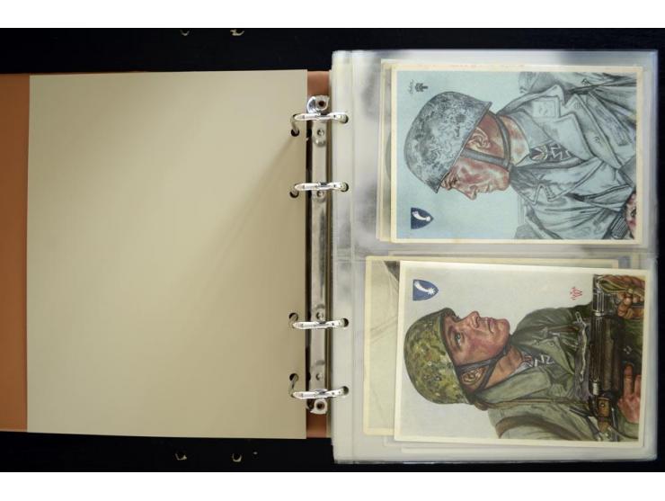 PROPAGANDAKARTEN: 1919/1945, umfangreiche Sammlung mit  über 1000 ungebrauchten und gebrauchten Karten inkl. einigen Werbe- u