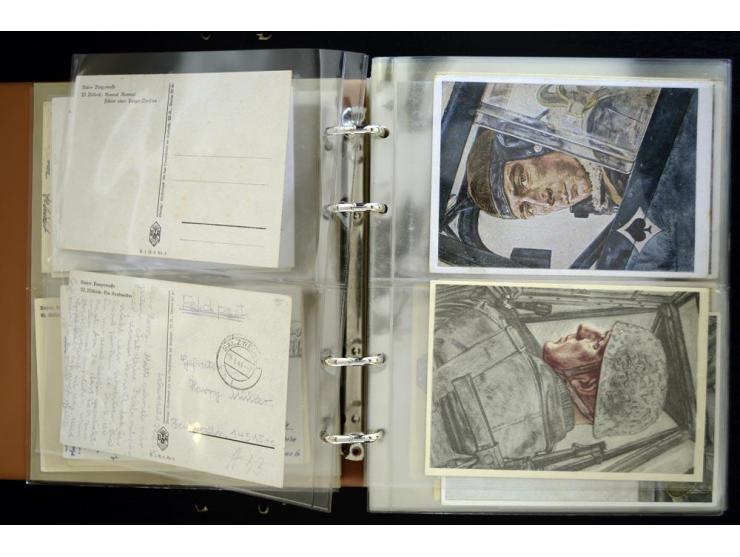 PROPAGANDAKARTEN: 1919/1945, umfangreiche Sammlung mit  über 1000 ungebrauchten und gebrauchten Karten inkl. einigen Werbe- u