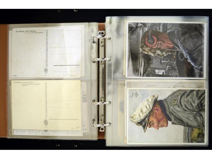 PROPAGANDAKARTEN: 1919/1945, umfangreiche Sammlung mit  über 1000 ungebrauchten und gebrauchten Karten inkl. einigen Werbe- u