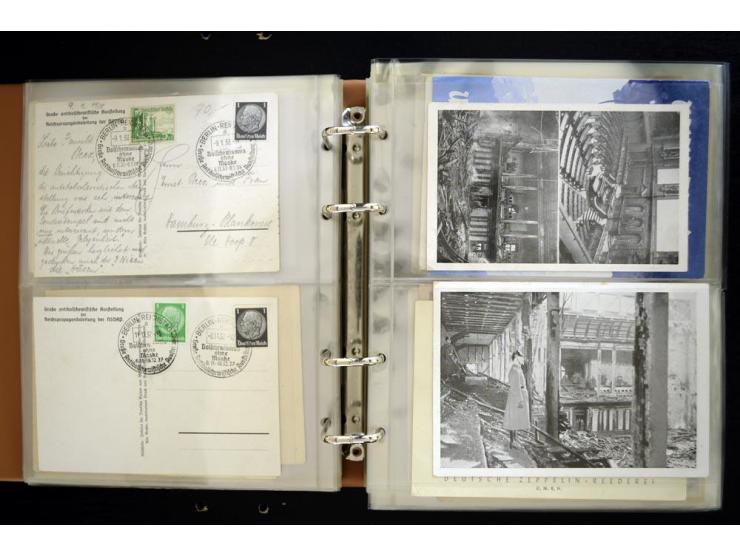 PROPAGANDAKARTEN: 1919/1945, umfangreiche Sammlung mit  über 1000 ungebrauchten und gebrauchten Karten inkl. einigen Werbe- u