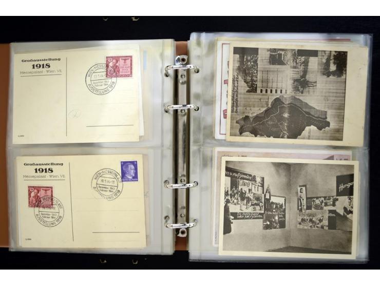 PROPAGANDAKARTEN: 1919/1945, umfangreiche Sammlung mit  über 1000 ungebrauchten und gebrauchten Karten inkl. einigen Werbe- u
