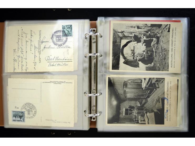 PROPAGANDAKARTEN: 1919/1945, umfangreiche Sammlung mit  über 1000 ungebrauchten und gebrauchten Karten inkl. einigen Werbe- u