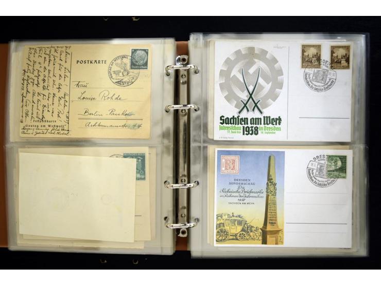 PROPAGANDAKARTEN: 1919/1945, umfangreiche Sammlung mit  über 1000 ungebrauchten und gebrauchten Karten inkl. einigen Werbe- u