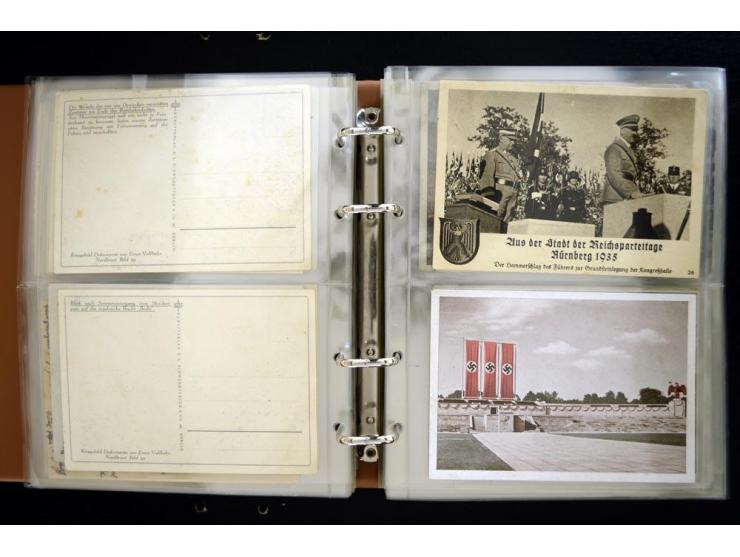 PROPAGANDAKARTEN: 1919/1945, umfangreiche Sammlung mit  über 1000 ungebrauchten und gebrauchten Karten inkl. einigen Werbe- u