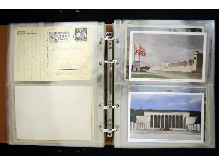 PROPAGANDAKARTEN: 1919/1945, umfangreiche Sammlung mit  über 1000 ungebrauchten und gebrauchten Karten inkl. einigen Werbe- u