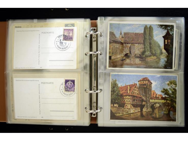 PROPAGANDAKARTEN: 1919/1945, umfangreiche Sammlung mit  über 1000 ungebrauchten und gebrauchten Karten inkl. einigen Werbe- u