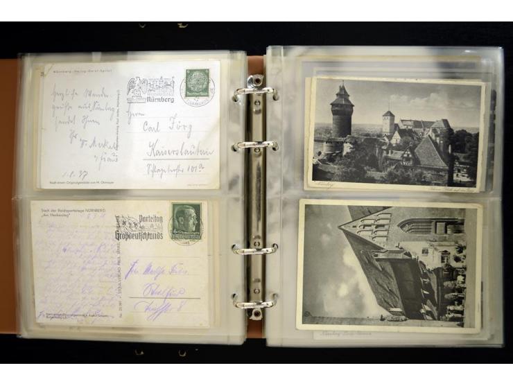 PROPAGANDAKARTEN: 1919/1945, umfangreiche Sammlung mit  über 1000 ungebrauchten und gebrauchten Karten inkl. einigen Werbe- u