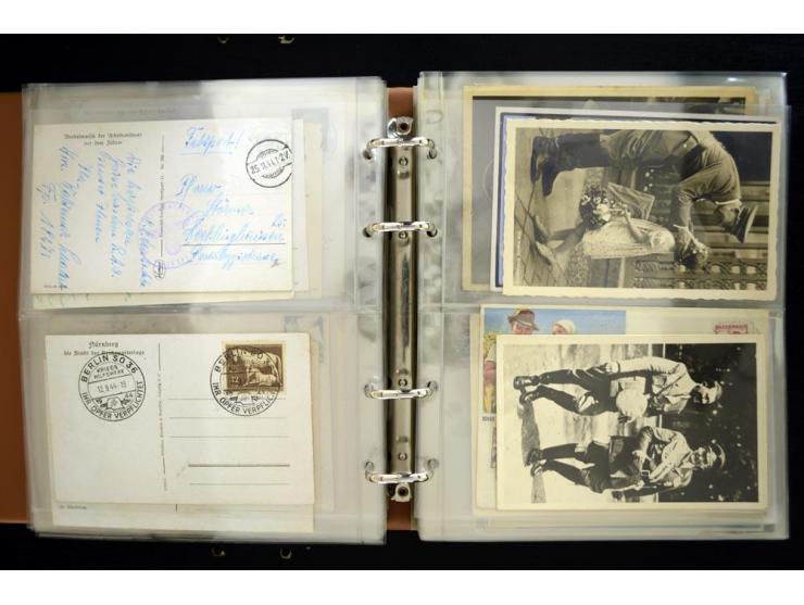 PROPAGANDAKARTEN: 1919/1945, umfangreiche Sammlung mit  über 1000 ungebrauchten und gebrauchten Karten inkl. einigen Werbe- u