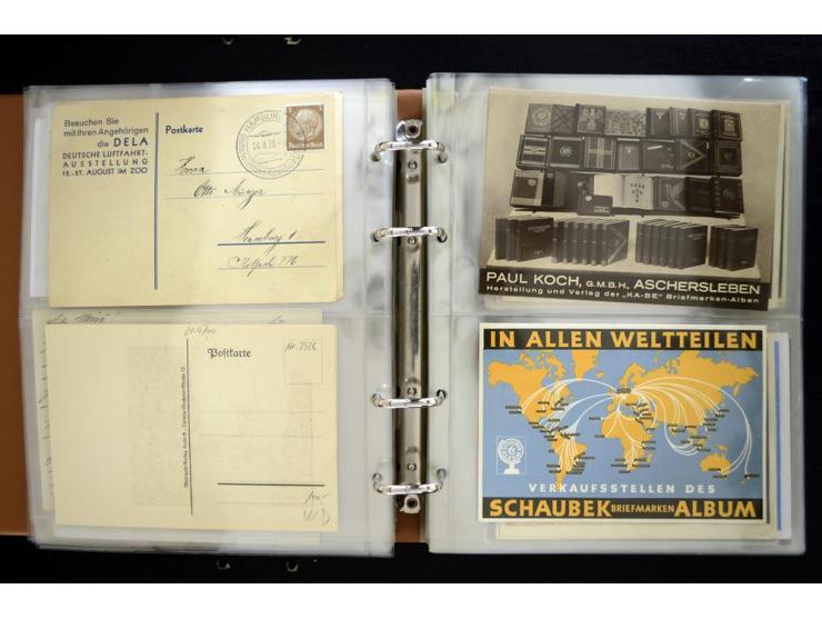 PROPAGANDAKARTEN: 1919/1945, umfangreiche Sammlung mit  über 1000 ungebrauchten und gebrauchten Karten inkl. einigen Werbe- u