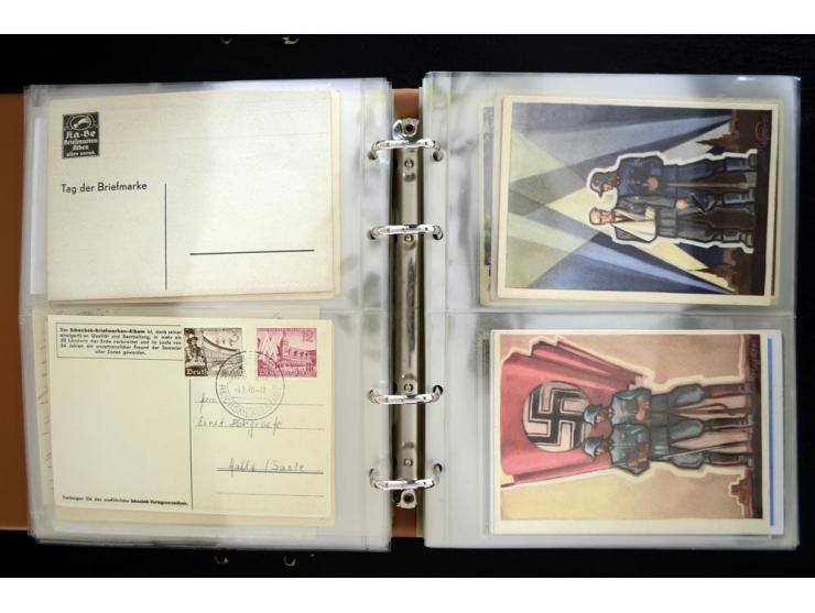 PROPAGANDAKARTEN: 1919/1945, umfangreiche Sammlung mit  über 1000 ungebrauchten und gebrauchten Karten inkl. einigen Werbe- u