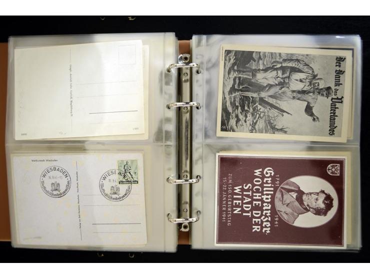 PROPAGANDAKARTEN: 1919/1945, umfangreiche Sammlung mit  über 1000 ungebrauchten und gebrauchten Karten inkl. einigen Werbe- u