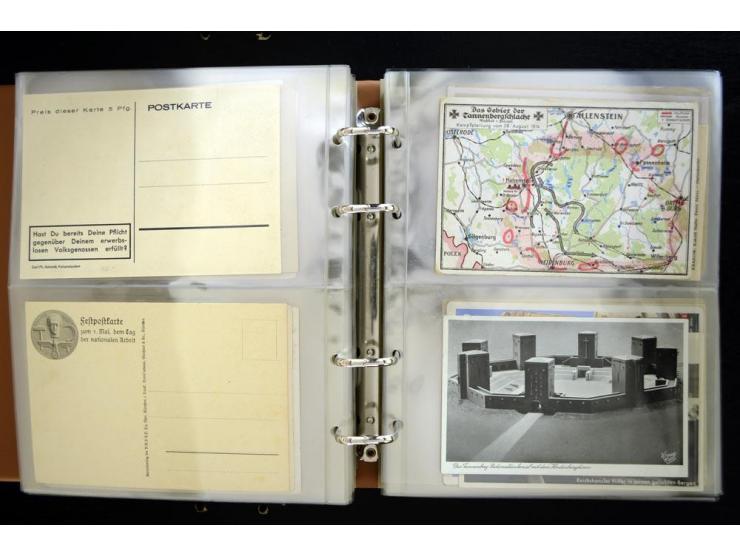 PROPAGANDAKARTEN: 1919/1945, umfangreiche Sammlung mit  über 1000 ungebrauchten und gebrauchten Karten inkl. einigen Werbe- u