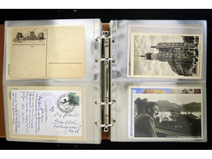 PROPAGANDAKARTEN: 1919/1945, umfangreiche Sammlung mit  über 1000 ungebrauchten und gebrauchten Karten inkl. einigen Werbe- u