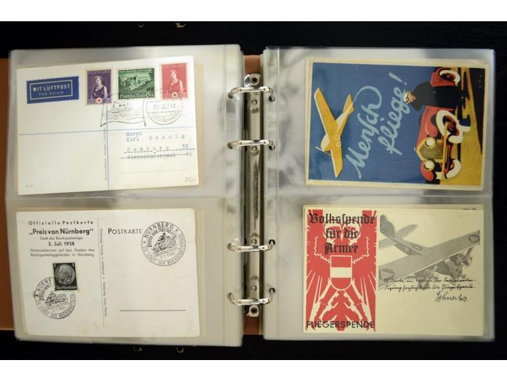 PROPAGANDAKARTEN: 1919/1945, umfangreiche Sammlung mit  über 1000 ungebrauchten und gebrauchten Karten inkl. einigen Werbe- u