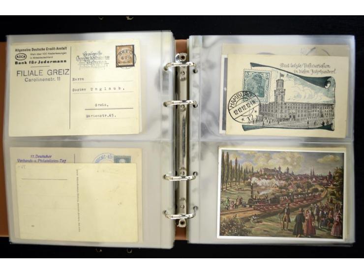 PROPAGANDAKARTEN: 1919/1945, umfangreiche Sammlung mit  über 1000 ungebrauchten und gebrauchten Karten inkl. einigen Werbe- u
