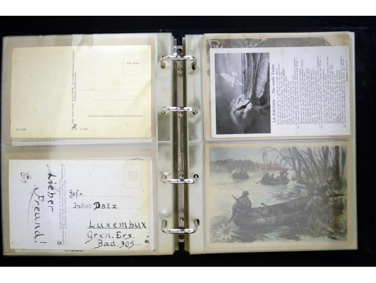 PROPAGANDAKARTEN: 1919/1945, umfangreiche Sammlung mit  über 1000 ungebrauchten und gebrauchten Karten inkl. einigen Werbe- u