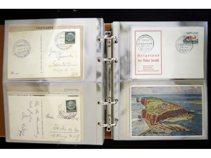 PROPAGANDAKARTEN: 1919/1945, umfangreiche Sammlung mit  über 1000 ungebrauchten und gebrauchten Karten inkl. einigen Werbe- u