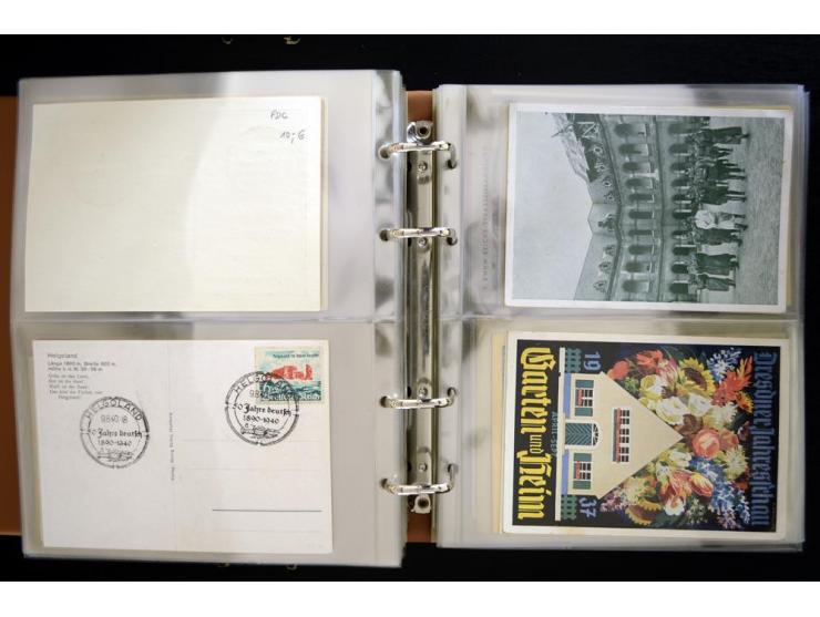 PROPAGANDAKARTEN: 1919/1945, umfangreiche Sammlung mit  über 1000 ungebrauchten und gebrauchten Karten inkl. einigen Werbe- u