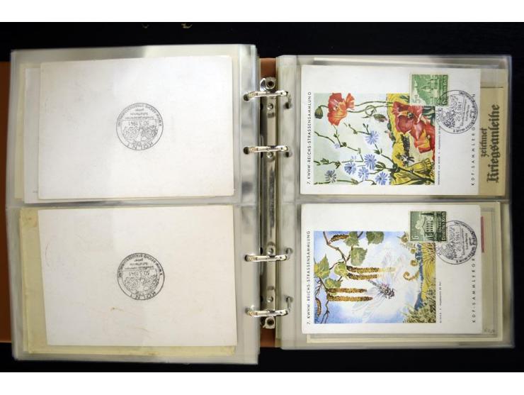 PROPAGANDAKARTEN: 1919/1945, umfangreiche Sammlung mit  über 1000 ungebrauchten und gebrauchten Karten inkl. einigen Werbe- u