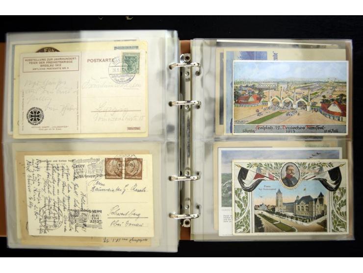 PROPAGANDAKARTEN: 1919/1945, umfangreiche Sammlung mit  über 1000 ungebrauchten und gebrauchten Karten inkl. einigen Werbe- u