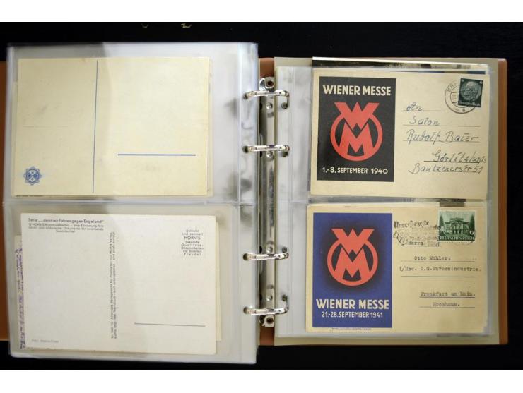 PROPAGANDAKARTEN: 1919/1945, umfangreiche Sammlung mit  über 1000 ungebrauchten und gebrauchten Karten inkl. einigen Werbe- u
