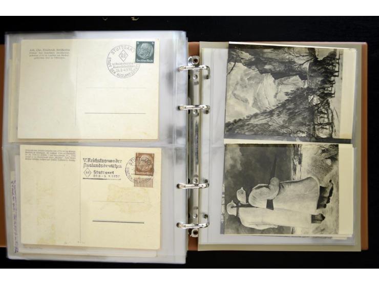 PROPAGANDAKARTEN: 1919/1945, umfangreiche Sammlung mit  über 1000 ungebrauchten und gebrauchten Karten inkl. einigen Werbe- u