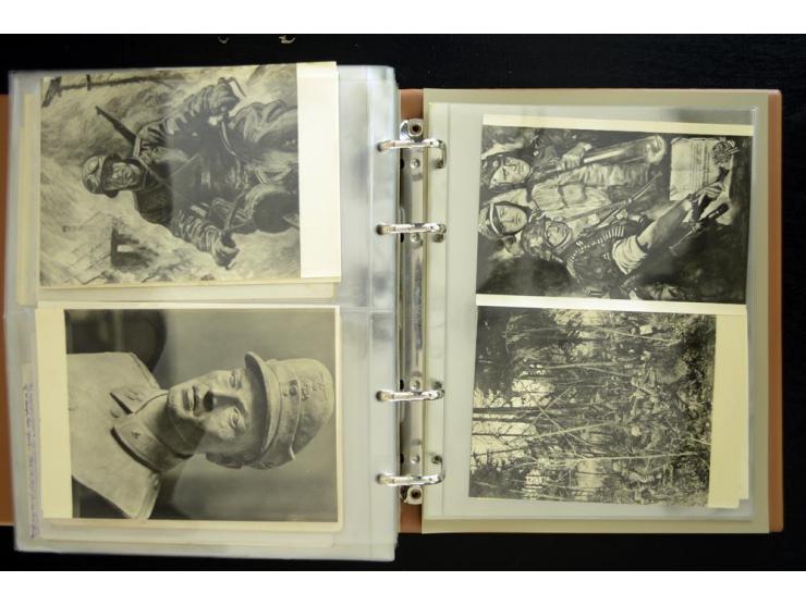 PROPAGANDAKARTEN: 1919/1945, umfangreiche Sammlung mit  über 1000 ungebrauchten und gebrauchten Karten inkl. einigen Werbe- u