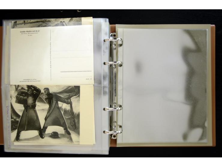 PROPAGANDAKARTEN: 1919/1945, umfangreiche Sammlung mit  über 1000 ungebrauchten und gebrauchten Karten inkl. einigen Werbe- u