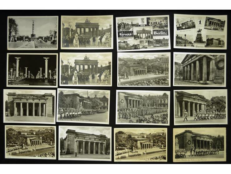 PROPAGANDAKARTEN: 1919/1945, umfangreiche Sammlung mit  über 1000 ungebrauchten und gebrauchten Karten inkl. einigen Werbe- u