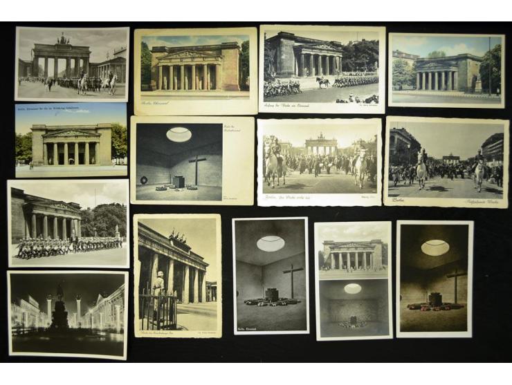PROPAGANDAKARTEN: 1919/1945, umfangreiche Sammlung mit  über 1000 ungebrauchten und gebrauchten Karten inkl. einigen Werbe- u