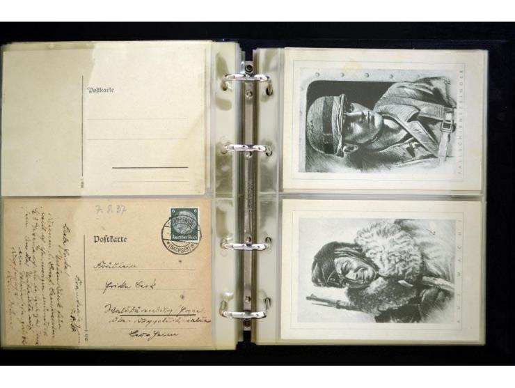 PROPAGANDAKARTEN: 1919/1945, umfangreiche Sammlung mit  über 1000 ungebrauchten und gebrauchten Karten inkl. einigen Werbe- u