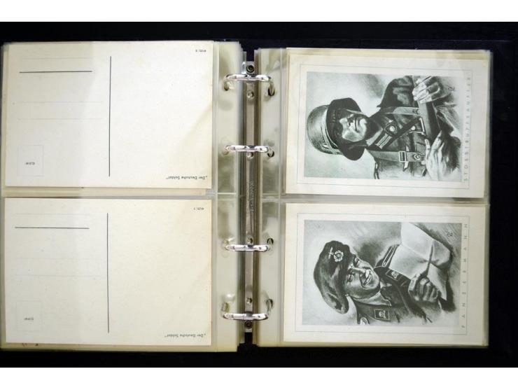 PROPAGANDAKARTEN: 1919/1945, umfangreiche Sammlung mit  über 1000 ungebrauchten und gebrauchten Karten inkl. einigen Werbe- u