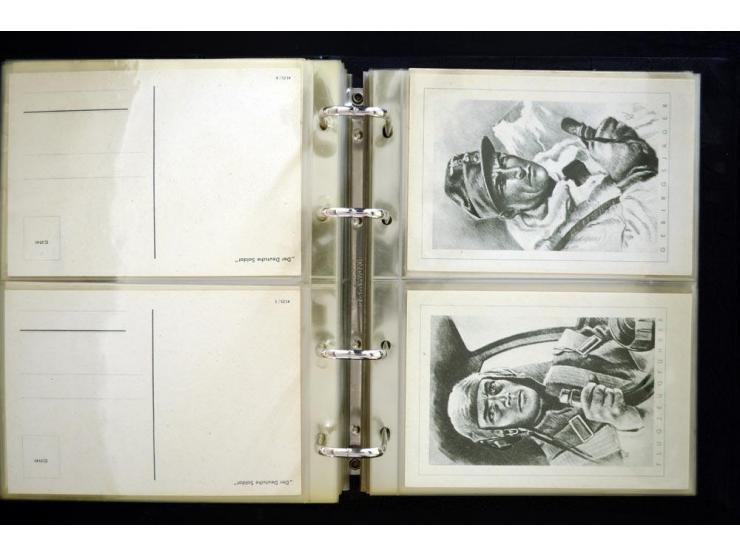 PROPAGANDAKARTEN: 1919/1945, umfangreiche Sammlung mit  über 1000 ungebrauchten und gebrauchten Karten inkl. einigen Werbe- u
