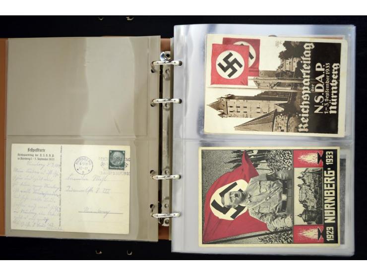 PROPAGANDAKARTEN: 1919/1945, umfangreiche Sammlung mit  über 1000 ungebrauchten und gebrauchten Karten inkl. einigen Werbe- u