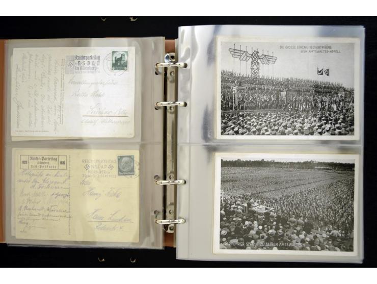 PROPAGANDAKARTEN: 1919/1945, umfangreiche Sammlung mit  über 1000 ungebrauchten und gebrauchten Karten inkl. einigen Werbe- u