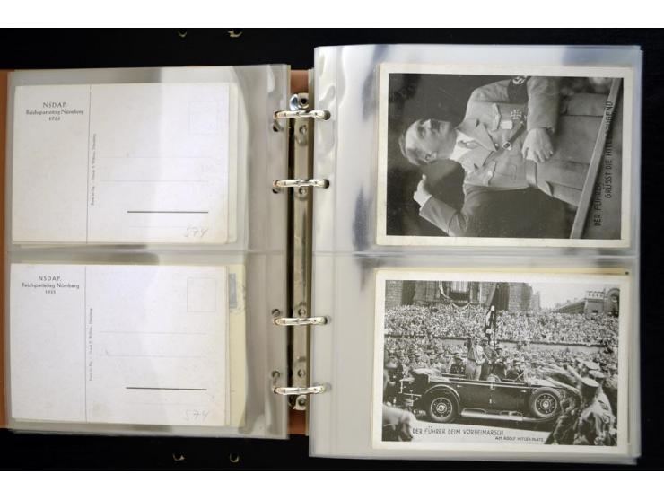 PROPAGANDAKARTEN: 1919/1945, umfangreiche Sammlung mit  über 1000 ungebrauchten und gebrauchten Karten inkl. einigen Werbe- u