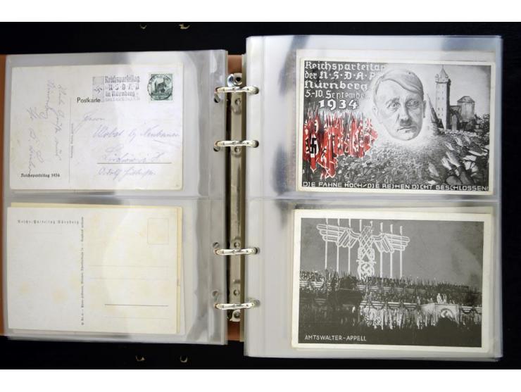 PROPAGANDAKARTEN: 1919/1945, umfangreiche Sammlung mit  über 1000 ungebrauchten und gebrauchten Karten inkl. einigen Werbe- u