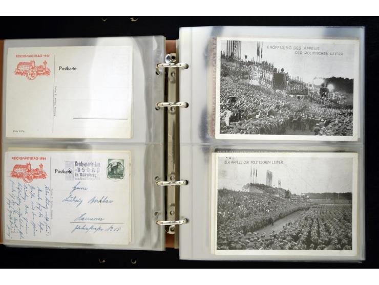 PROPAGANDAKARTEN: 1919/1945, umfangreiche Sammlung mit  über 1000 ungebrauchten und gebrauchten Karten inkl. einigen Werbe- u