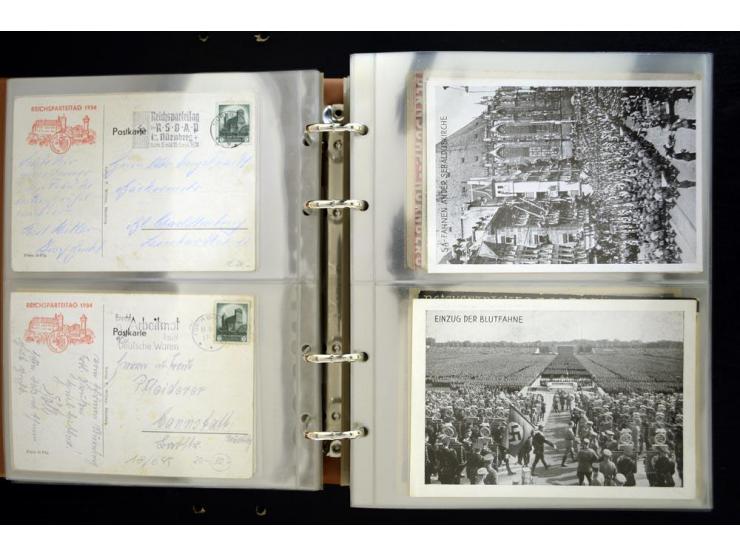 PROPAGANDAKARTEN: 1919/1945, umfangreiche Sammlung mit  über 1000 ungebrauchten und gebrauchten Karten inkl. einigen Werbe- u