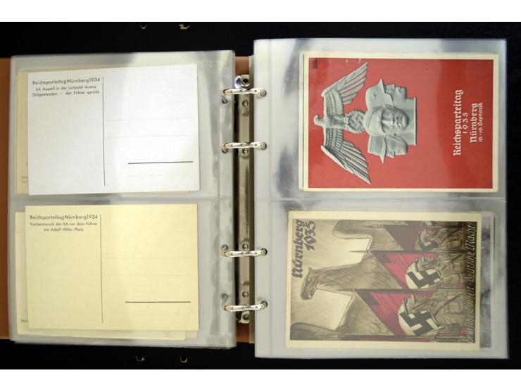 PROPAGANDAKARTEN: 1919/1945, umfangreiche Sammlung mit  über 1000 ungebrauchten und gebrauchten Karten inkl. einigen Werbe- u
