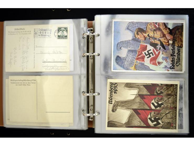 PROPAGANDAKARTEN: 1919/1945, umfangreiche Sammlung mit  über 1000 ungebrauchten und gebrauchten Karten inkl. einigen Werbe- u