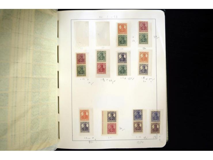 1913/41, ungebrauchte und postfrische Sammlung mit vielen besseren Werten dabei u.a. Mi.-Nr. S1.16, W1 und W4, W11, S35 und H