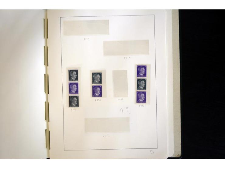 1913/41, ungebrauchte und postfrische Sammlung mit vielen besseren Werten dabei u.a. Mi.-Nr. S1.16, W1 und W4, W11, S35 und H