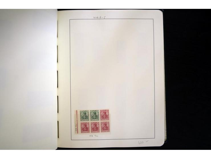 1913/41, ungebrauchte und postfrische Sammlung mit vielen besseren Werten dabei u.a. Mi.-Nr. S1.16, W1 und W4, W11, S35 und H