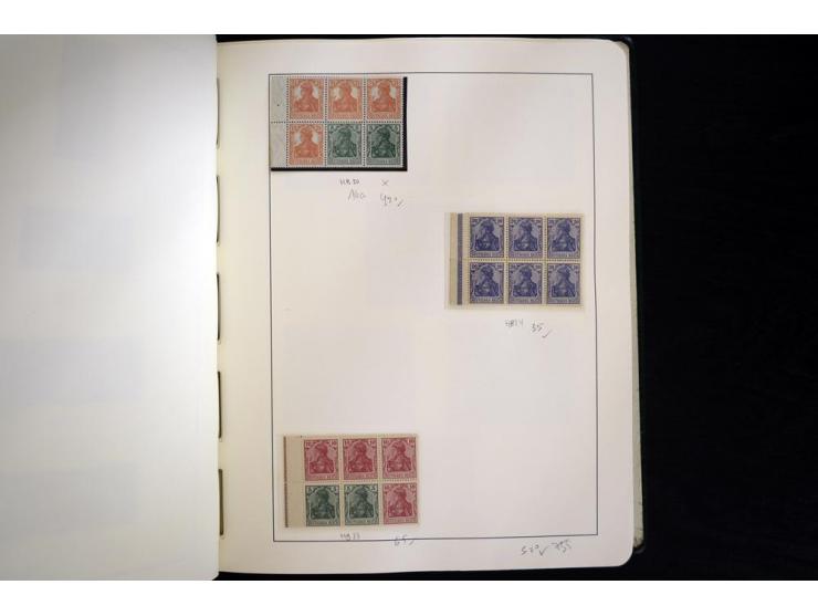 1913/41, ungebrauchte und postfrische Sammlung mit vielen besseren Werten dabei u.a. Mi.-Nr. S1.16, W1 und W4, W11, S35 und H