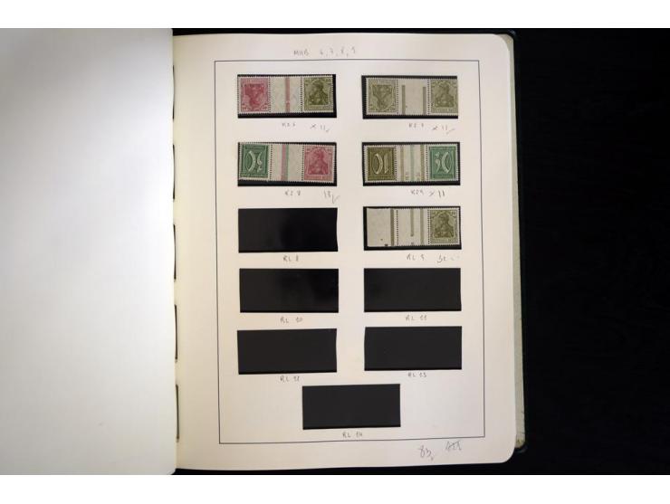 1913/41, ungebrauchte und postfrische Sammlung mit vielen besseren Werten dabei u.a. Mi.-Nr. S1.16, W1 und W4, W11, S35 und H