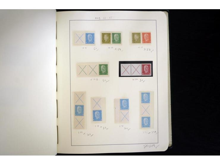 1913/41, ungebrauchte und postfrische Sammlung mit vielen besseren Werten dabei u.a. Mi.-Nr. S1.16, W1 und W4, W11, S35 und H