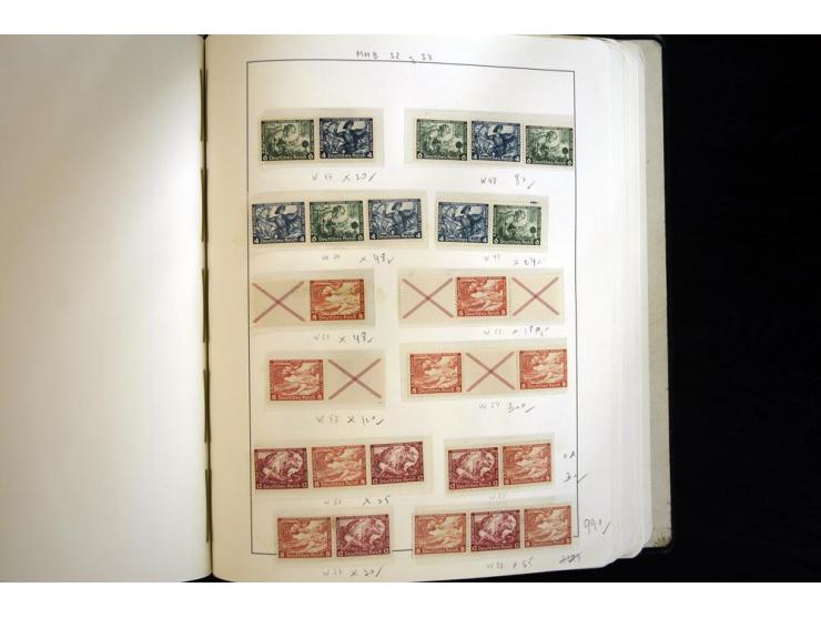 1913/41, ungebrauchte und postfrische Sammlung mit vielen besseren Werten dabei u.a. Mi.-Nr. S1.16, W1 und W4, W11, S35 und H