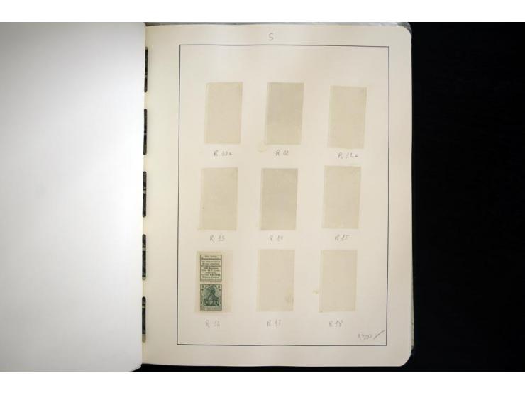 1913/41, ungebrauchte und postfrische Sammlung mit vielen besseren Werten dabei u.a. Mi.-Nr. S1.16, W1 und W4, W11, S35 und H